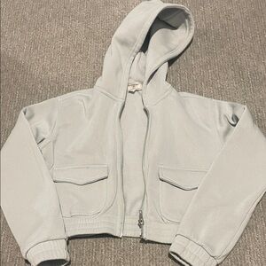 Cozy Kids light green Hooded Jacket